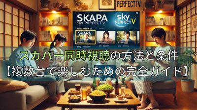 スカパー同時視聴の方法と条件【複数台で楽しむための完全ガイド】