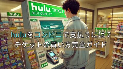 Huluの料金をコンビニで支払うには？チケットの買い方完全ガイド