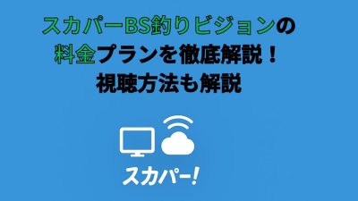 スカパーBS釣りビジョンの料金プランを徹底解説！視聴方法も解説