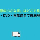 「大草原の小さな家」はどこで見れる？配信・DVD・再放送まで徹底解説！