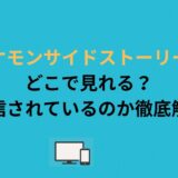 ポケモンサイドストーリーはどこで見れる？配信されているのか徹底解説