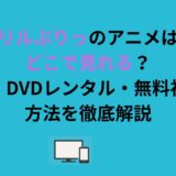 リルぷりっのアニメはどこで見れる？配信・DVDレンタル・無料視聴の方法を徹底解説