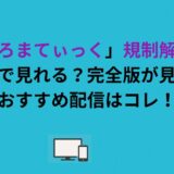 「まほろまてぃっく」規制解除版はどこで見れる？完全版が見れるおすすめ配信はコレ！