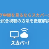 パ・リーグ中継を見るならスカパーが最強！全試合視聴の方法を徹底解説