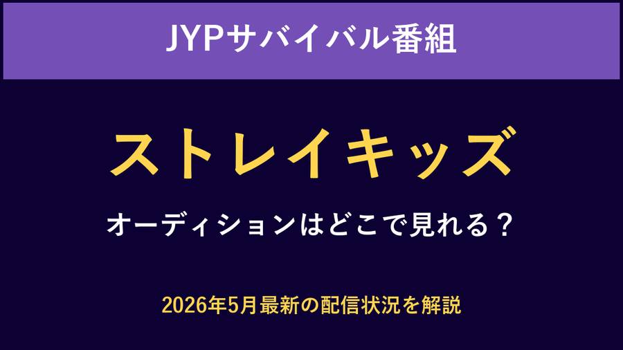 ストレイキッズオーディションはどこで見れる？視聴方法解説