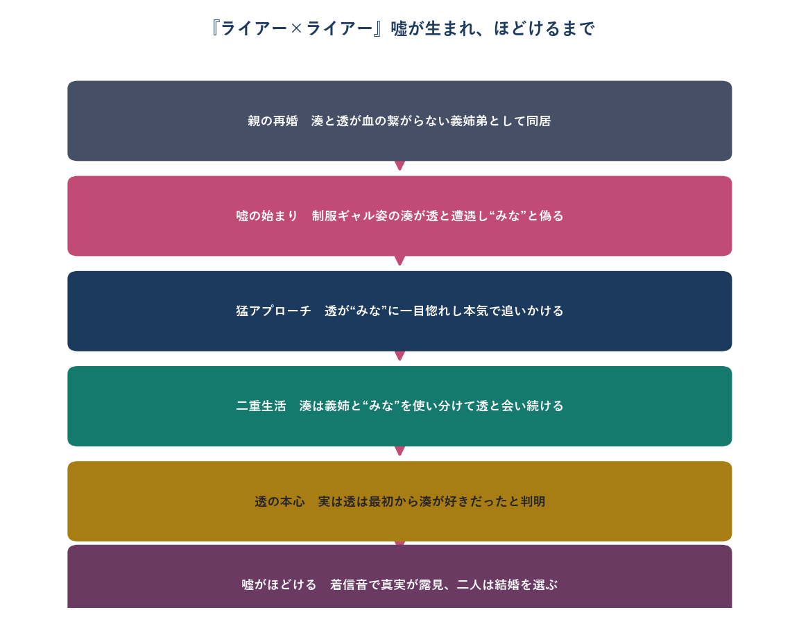 映画ライアーライアーの嘘の構造の流れ