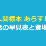 人間標本 あらすじ｜全5話の早見表と登場人物・原作小説を整理